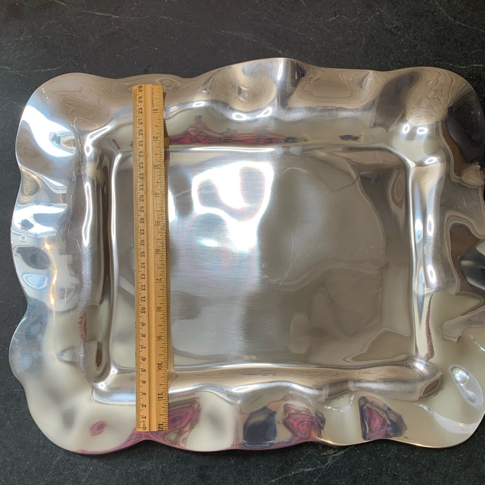 LENOX | Organics Collection | Ruffle Rectangular Tray - Picture 9 of 9